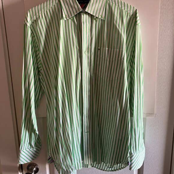 Lot of Tommy Hilfiger Button Down Shirts Size Medium 80's Style. - Picture 9 of 12